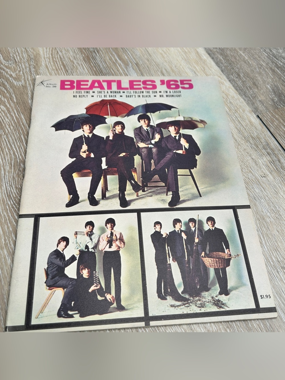Beatles ’65 Vintage Song Book • Northern Songs 1964 • Album 38 •Rare Sheet Music